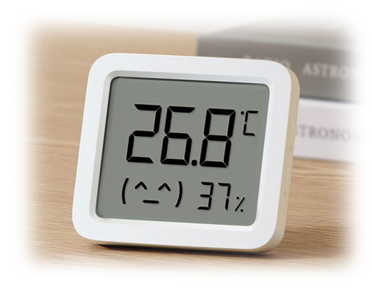 Xiaomi Mijia Smart Thermometer and Humidity Meter 3 Mini (MJWSD06MMC) White