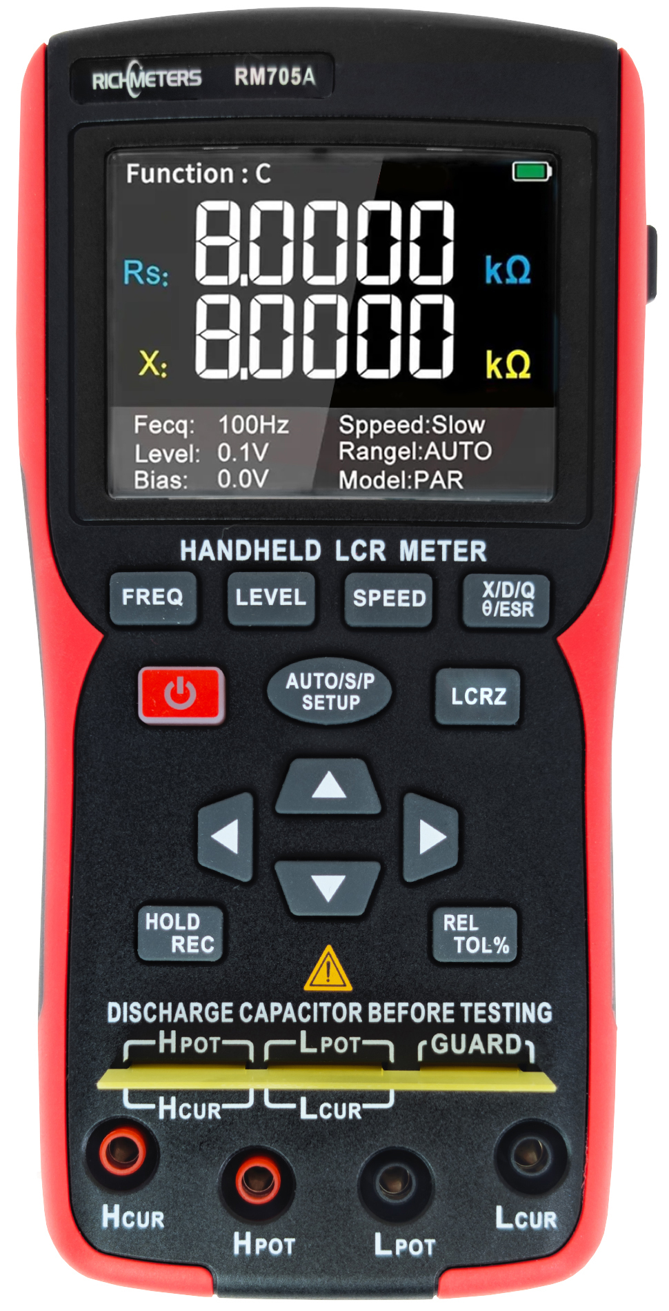 RichMeters RM705A Цифровой мостовой LCR мультиметр