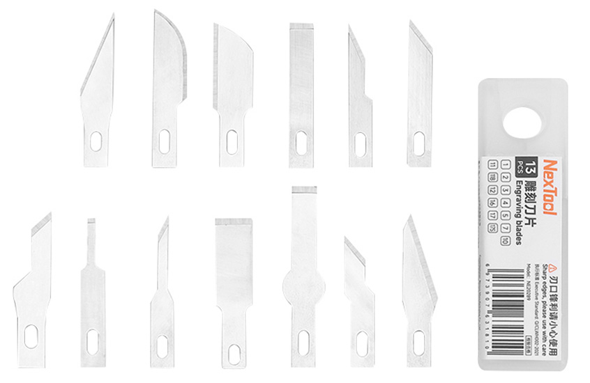 Xiaomi NexTool Carving Replacement Blades for Pocket Tool E1 NE20287A (NE20289)
