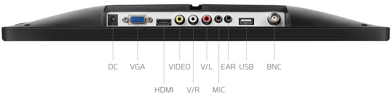 CARCAM 15,6'' TFT LCD MONITOR DSP-15VHAB
