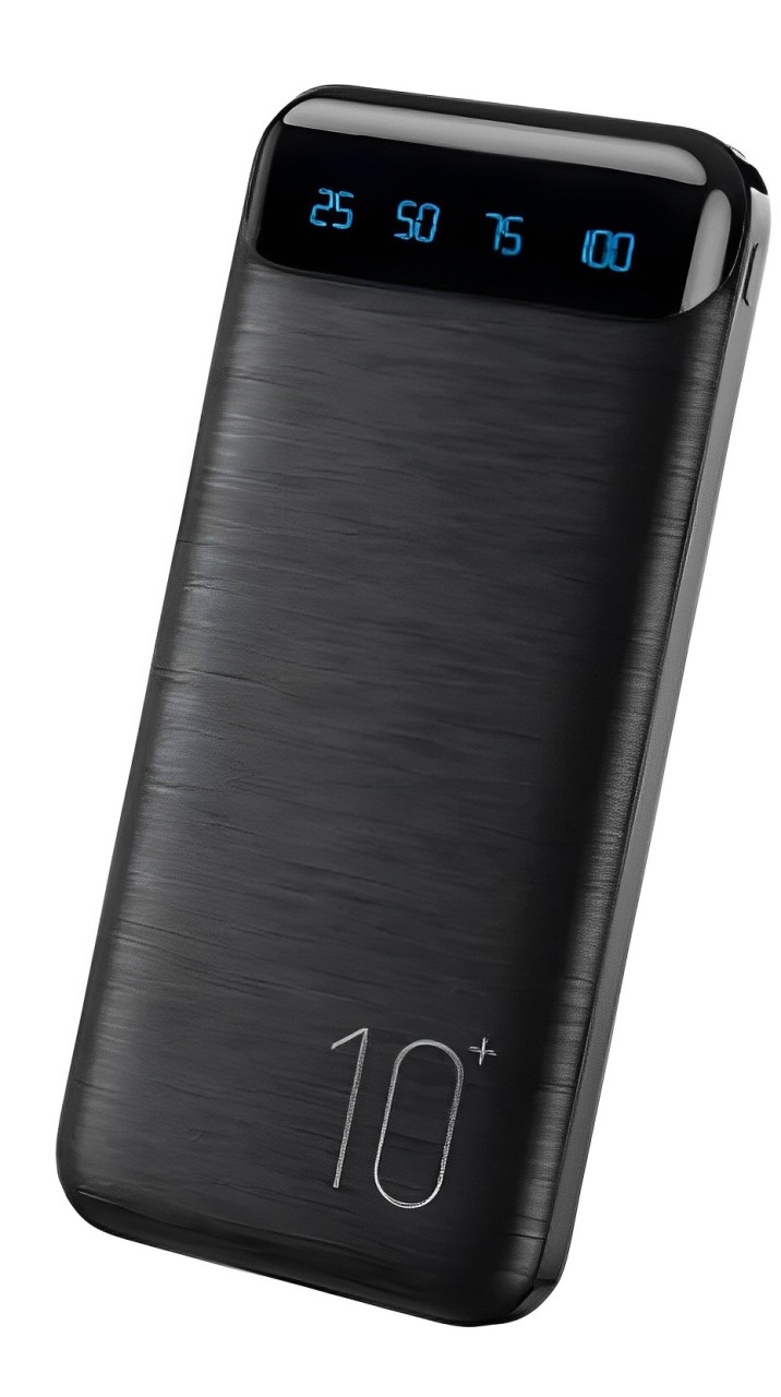 Wekome Minre Series Led Display Power Bank 10000 mah (WP-161) Black