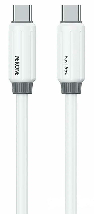 Wekome Fast Data Cable Type-C to Type-C 65W (WDC-28) White