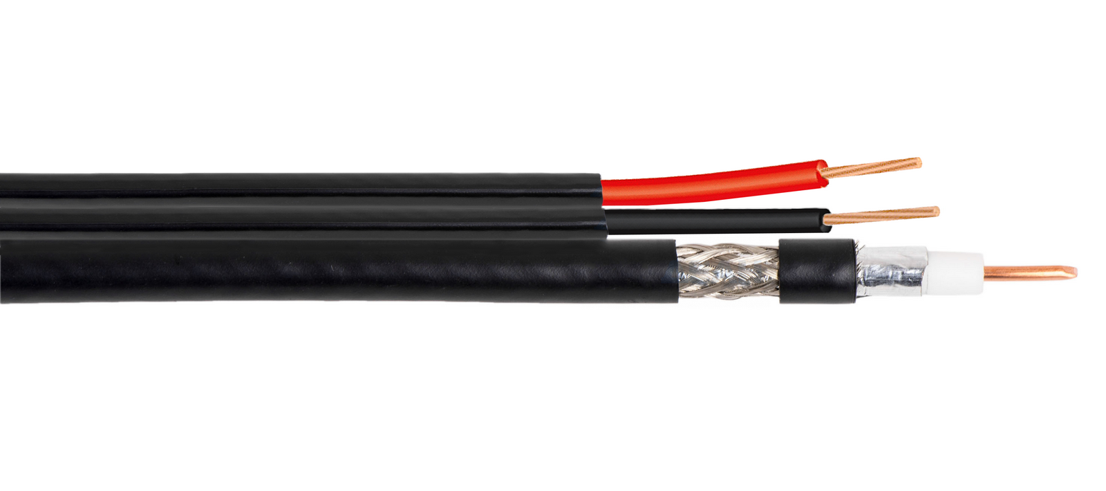 RG-59U (CCA, AL) + 2x0.75 мм2 CCA, 1 м