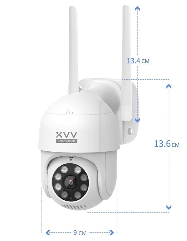 Xiaomi Xiaovv Outdoor PTZ 2K FHD Camera (XVV-3630S-P1)