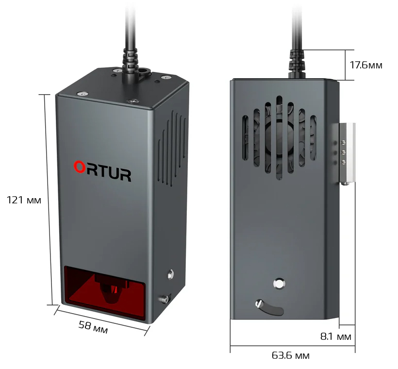 Ortur Fully Enclosed Box Laser Engraver (R2 LU3-20A+OAP1.0) EU