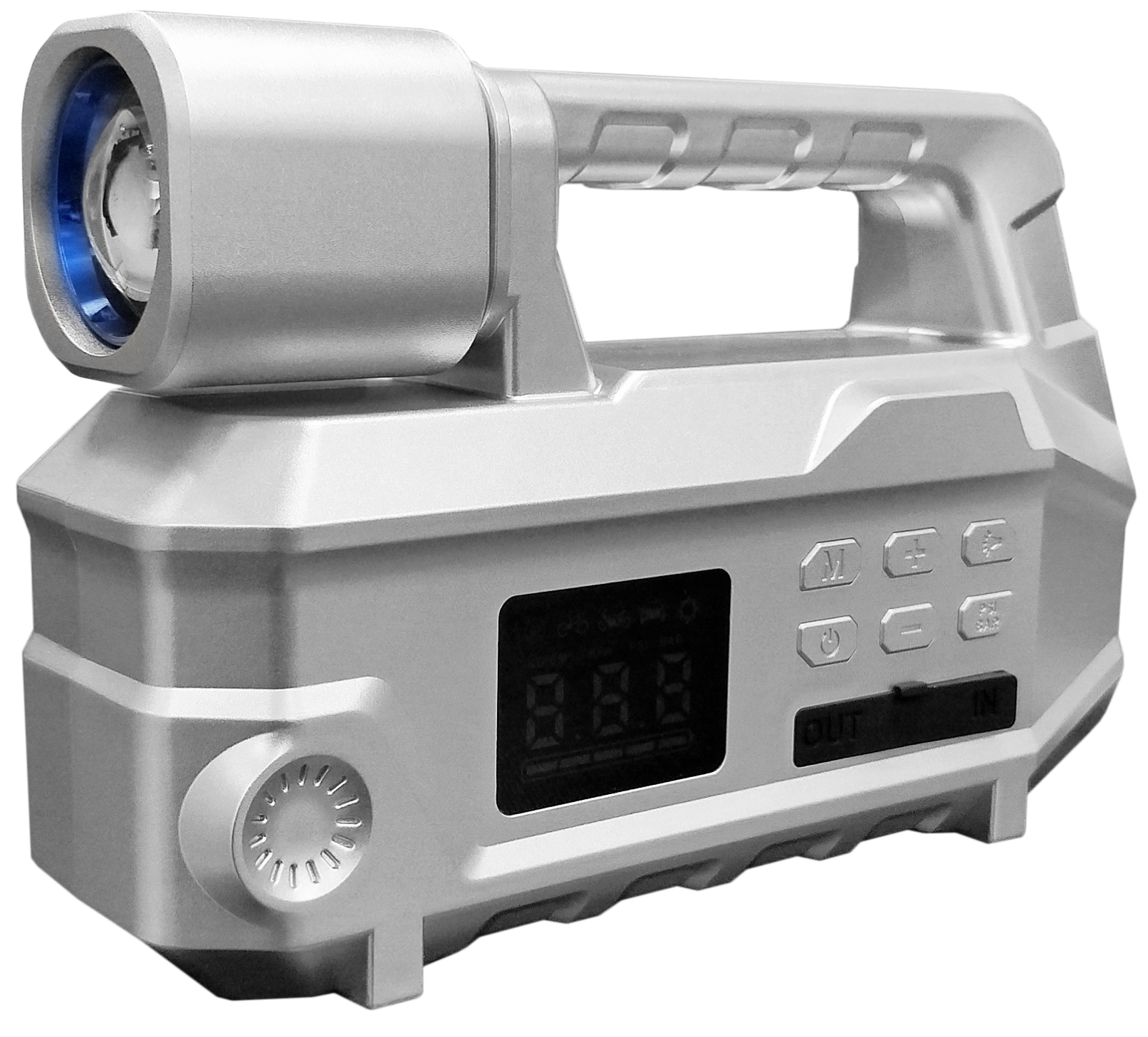 CARCAM 4in1 Jump Starter+Air Compressor+Power Bank+Led Lighting 10000mAh (CCMJQ2)