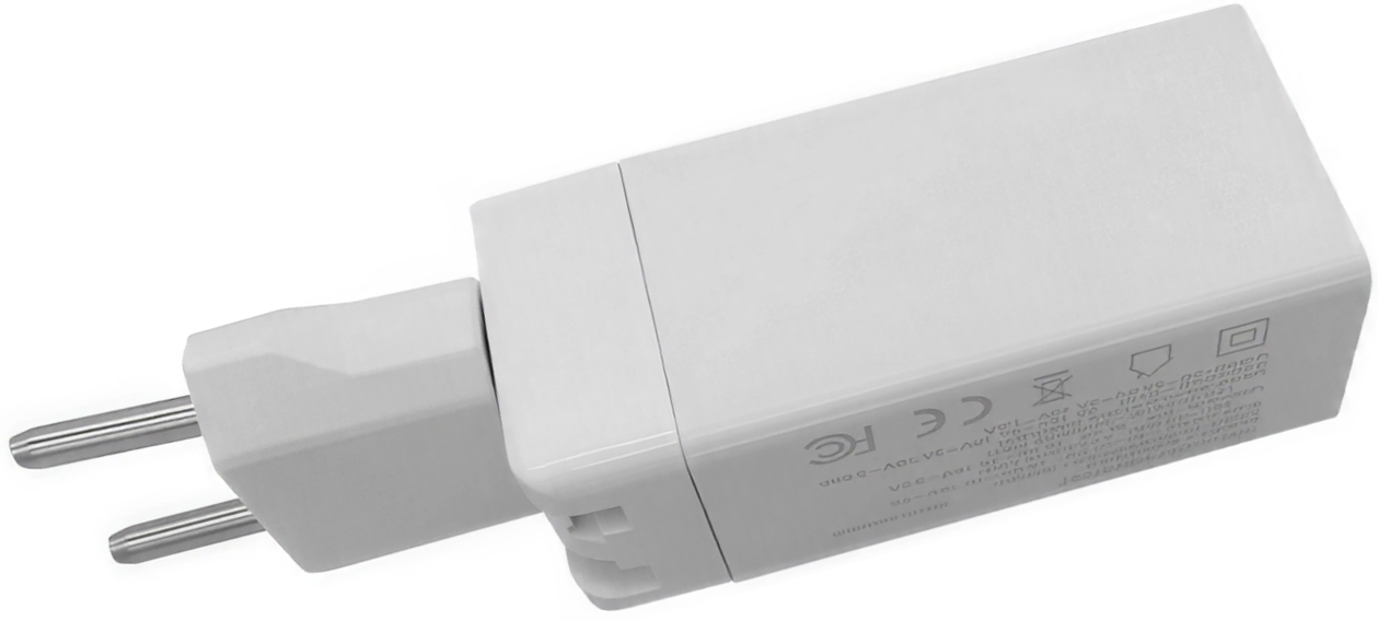 Ultra Small Fast Charger with GaN Tech (GK-65W - A+C)