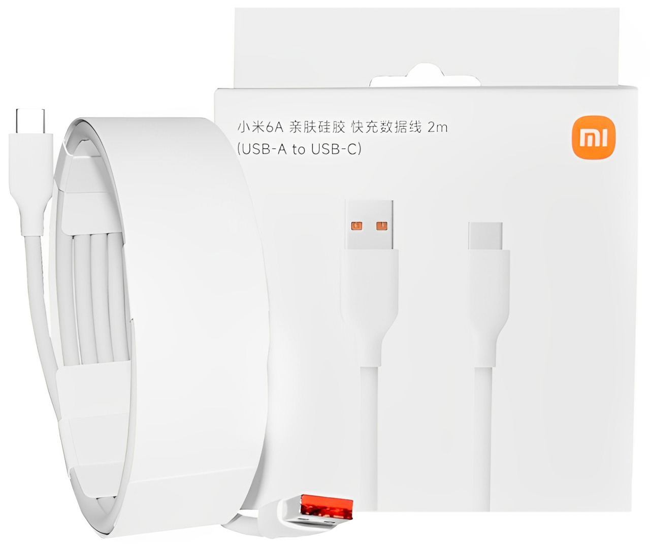 Xiaomi USB-A to Type-C 6A (BHR6324CN) White