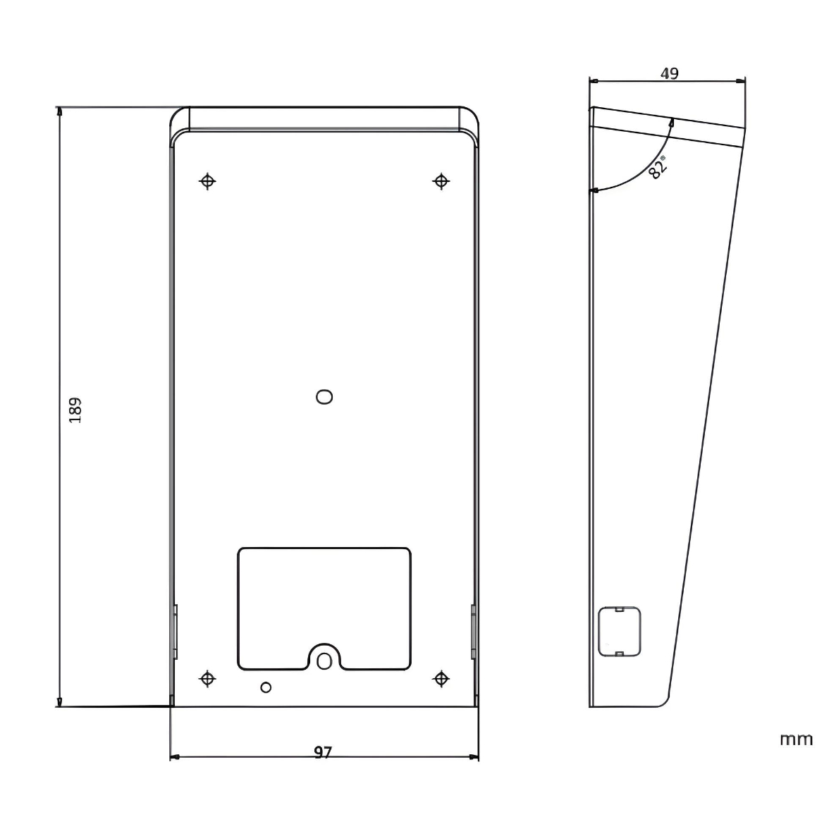 HiWatch DS-KABV8113-RS/Surface
