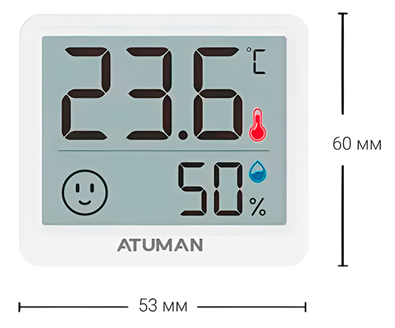 Xiaomi ATuMan TH Mini Thermo-Hygrometer