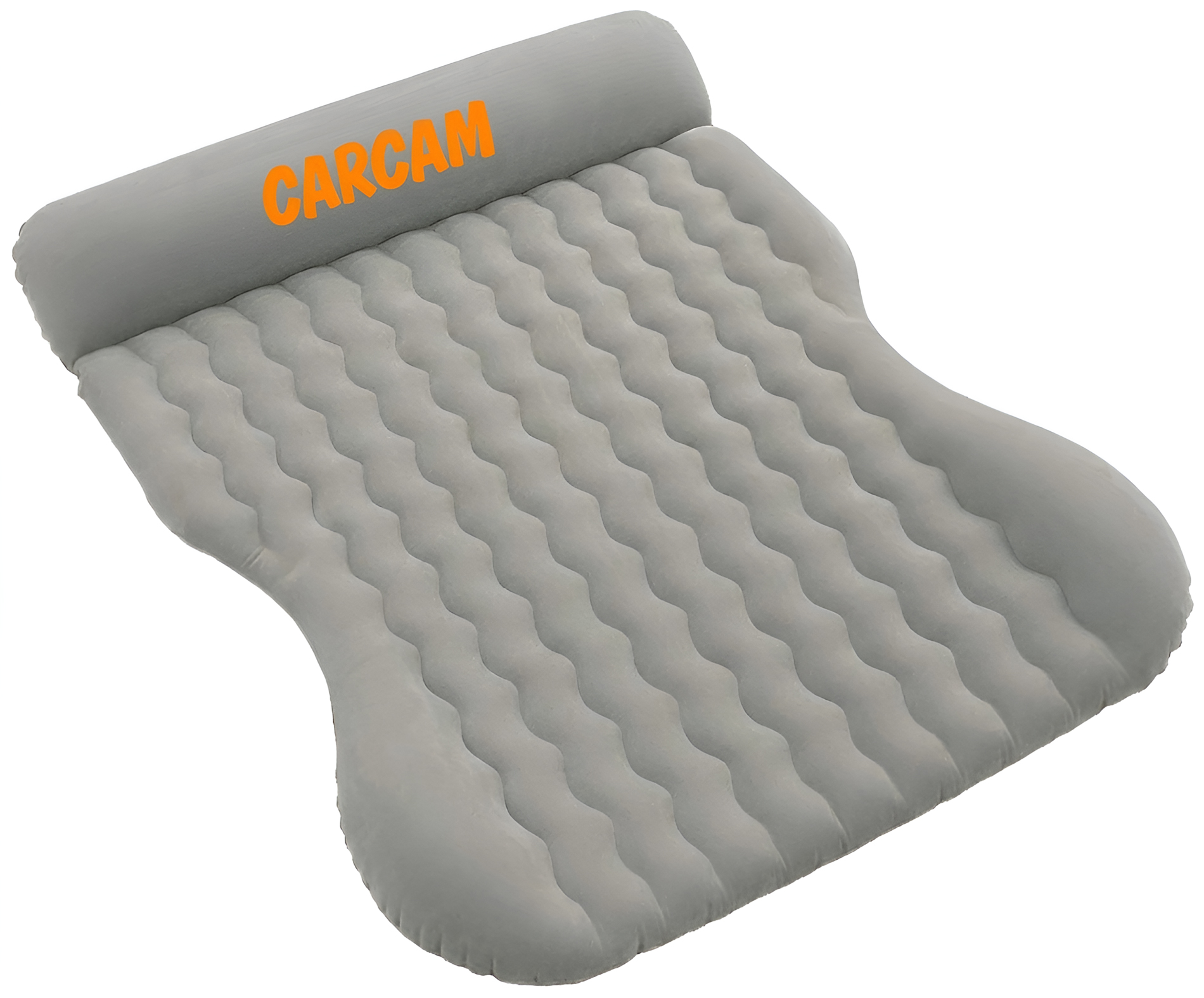 CARCAM Inflatable Auto Airbed, Auto Air Pump, 170x133 cm. (CCMTE1758) Gray