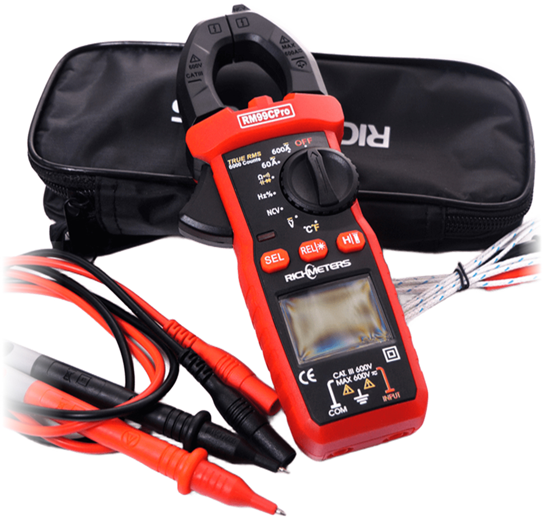 RichMeters RM99C Pro Цифровые токовые клещи 