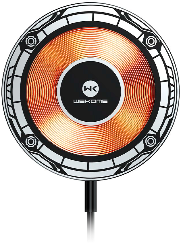 Wekome Vanguard Series 15W Magnetic Wireless Charger (WP-U99) Black