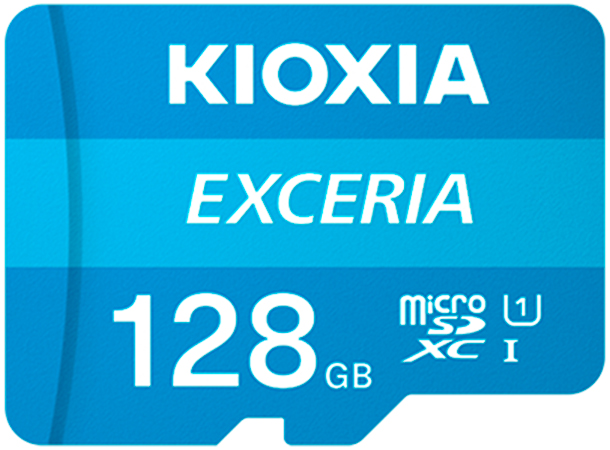 KIOXIA EXCERIA ExtremeSpeed microSDXC UHS-I 128 GB U1 (LMEX1L128GC4)