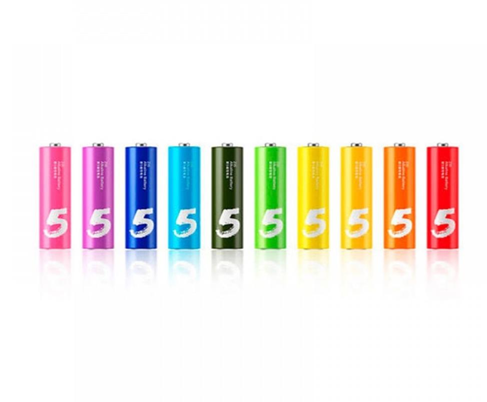Xiaomi ZMI ZI5 Rainbow AA batteries (10 шт.)