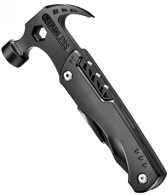 SUNTEK Multitool Hammer With Pliers Black (017F)