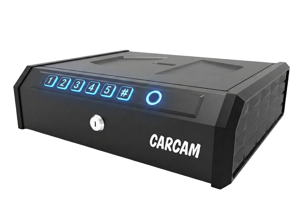 CARCAM Smart Fingerprint Safe Box (CCK1-1) Black