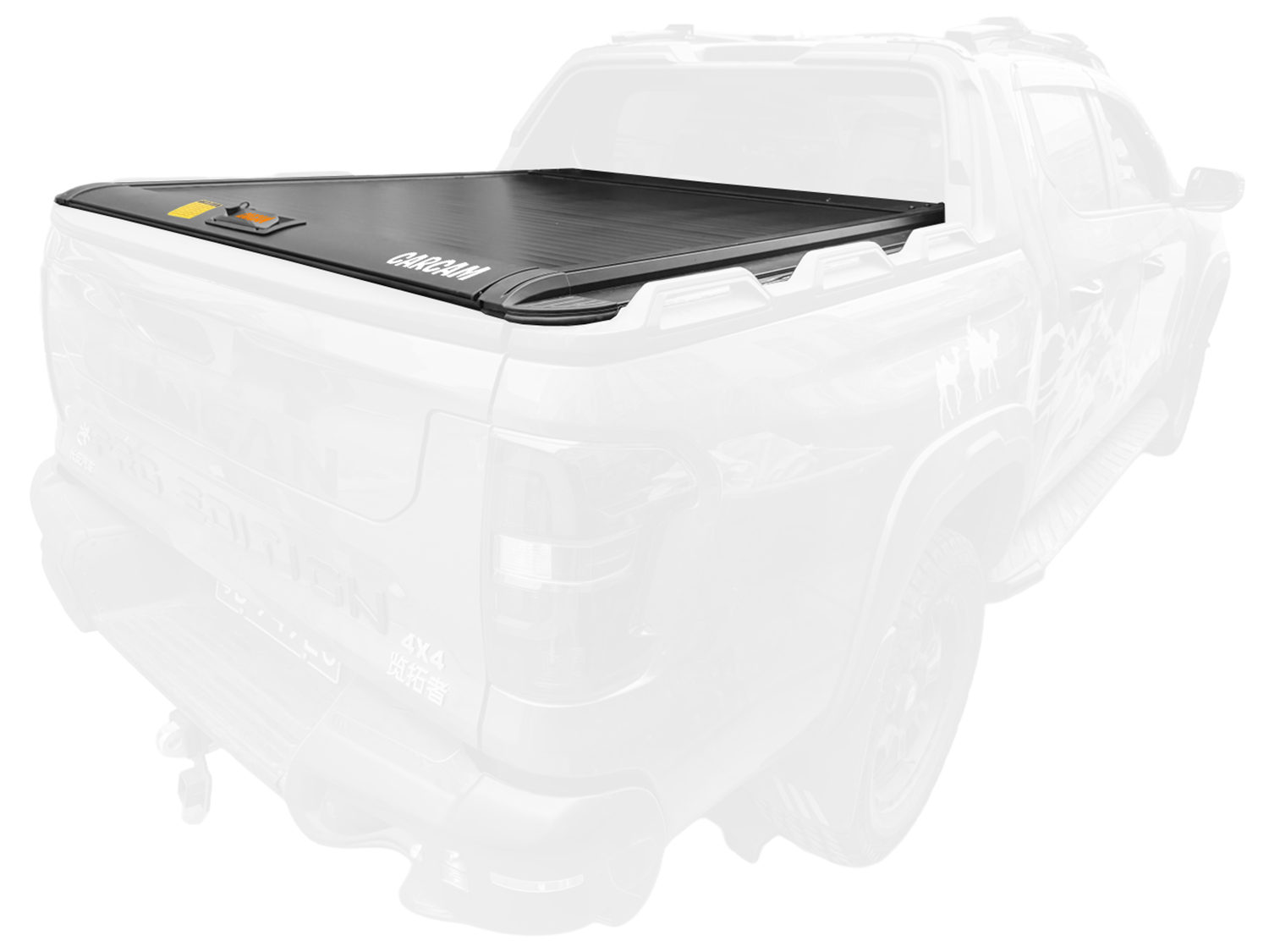 Роллета для пикапа CARCAM Pickup Truck Aluminum Roller Shutter Tonneau Cover for Changan Hunter Plus Short Version