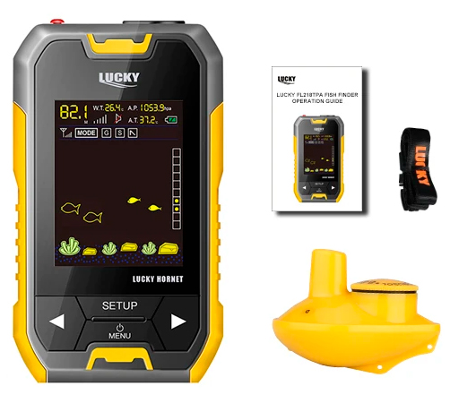 LUCKY Fish Finder FL218TPA-W