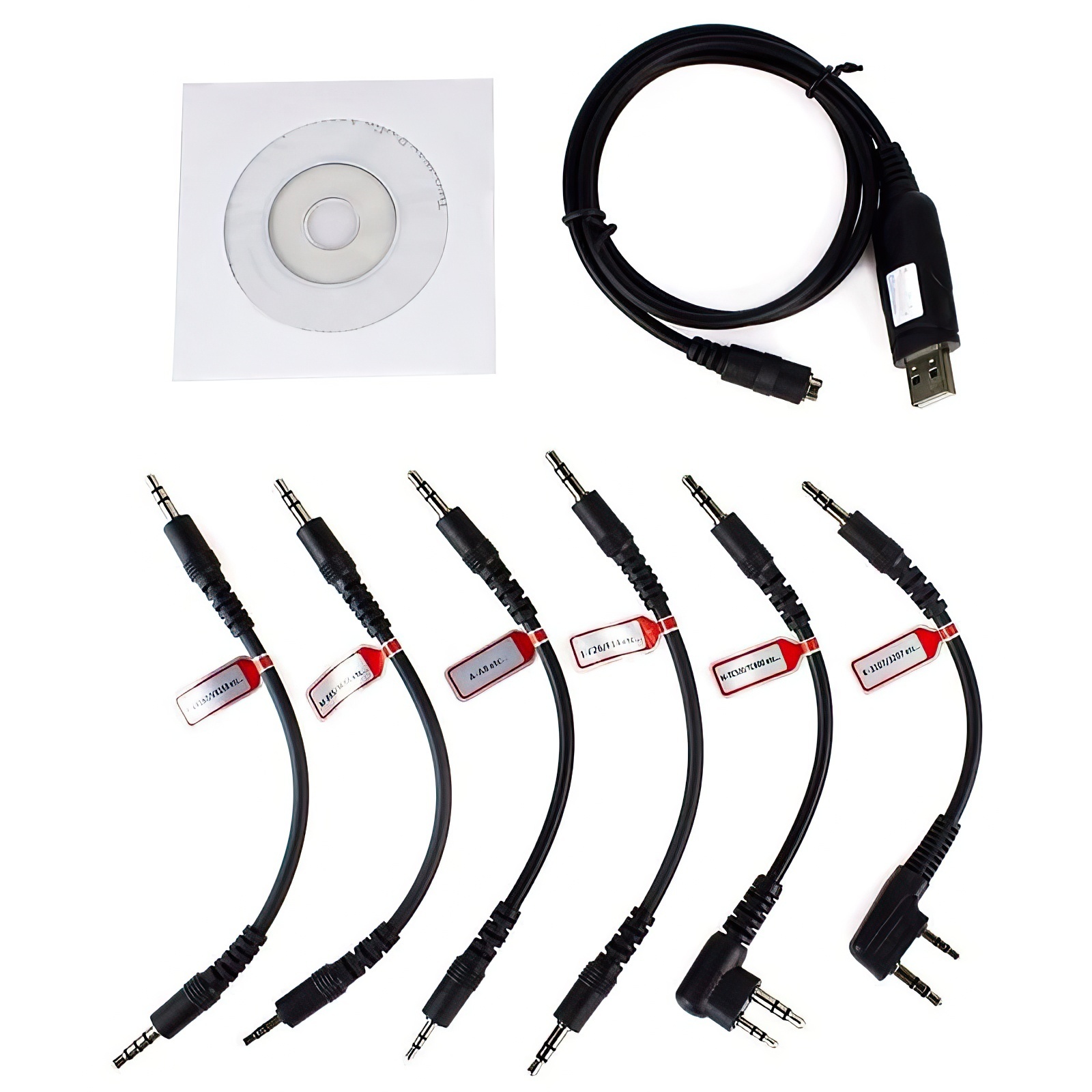 Универсальный кабель для программирования раций Baofeng, Kenwood, Motorola