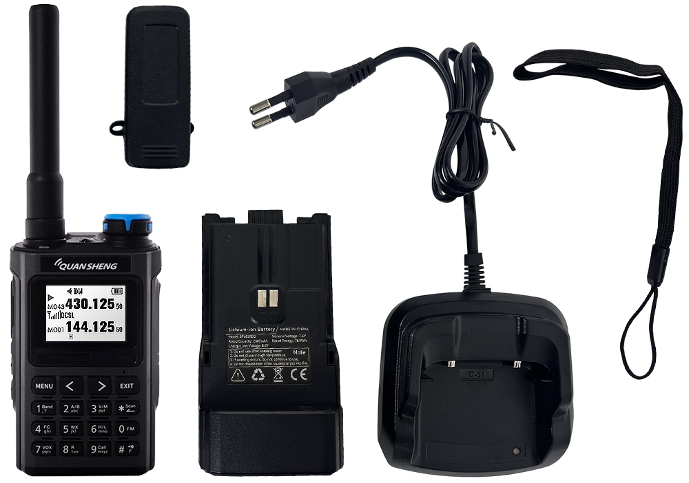 Quansheng UV-K1 Big Battery 2500mAh