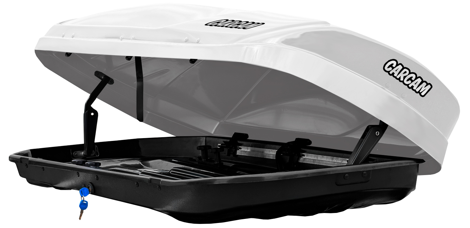 CARCAM ROOF BOX 390L (CC3004) White