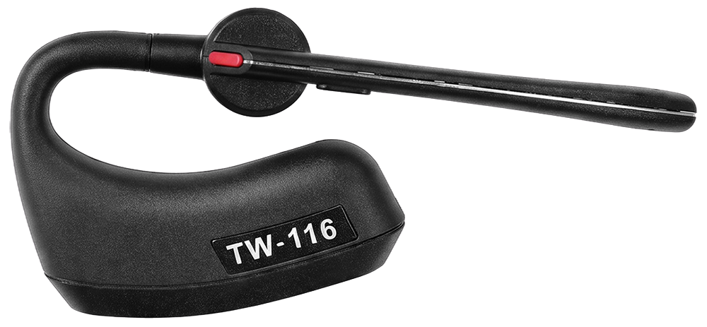 Беспроводная Bluetooth гарнитура TYT для портативных радиостанций TW-116