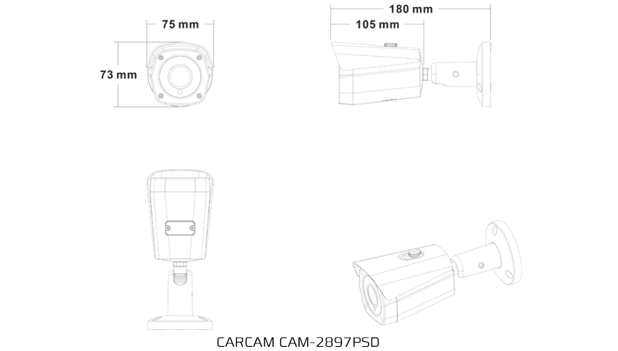 CARCAM CAM-2897PSD