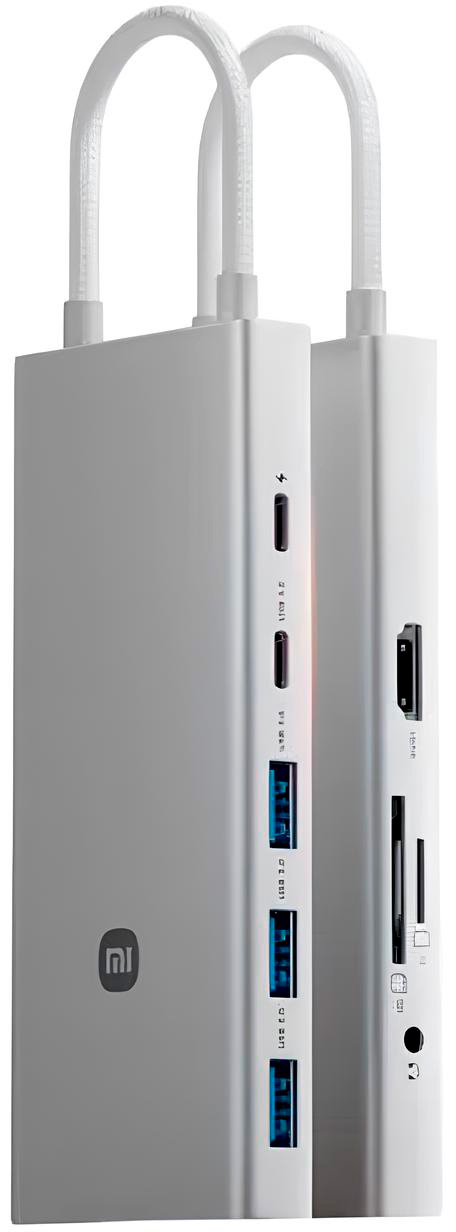 Xiaomi Type-C 10-in-1 Docking Station (XMTIO01YM) Silver