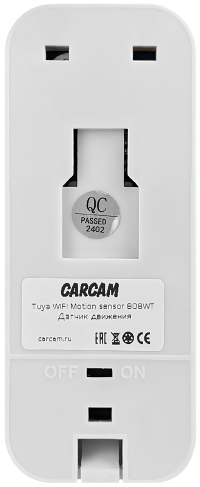 CARCAM Tuya Wi-Fi PIR Motion Sensor 808WT