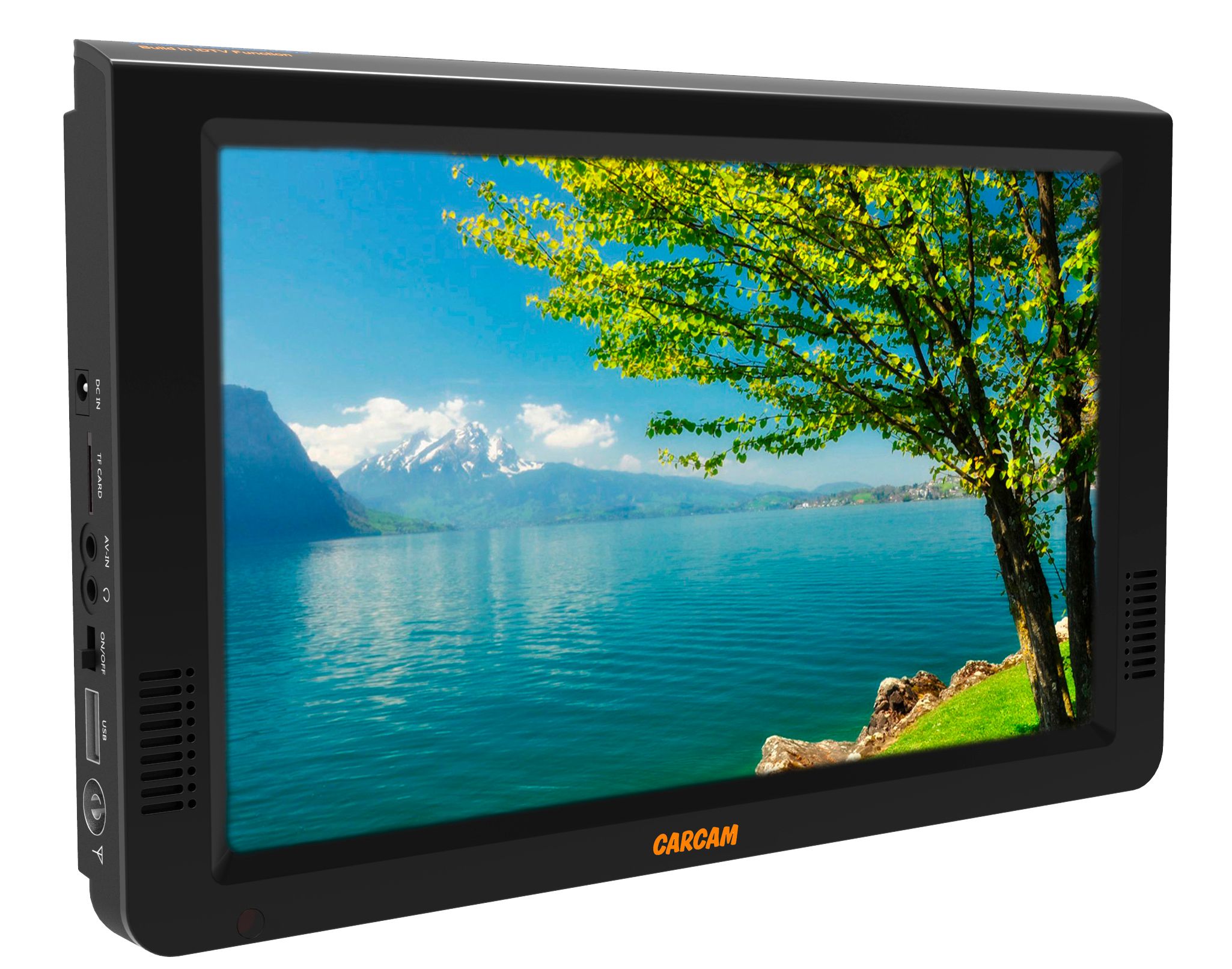 CARCAM 10'' LED TV DVB-T2/Analog 3000mAh (ССLED10B)