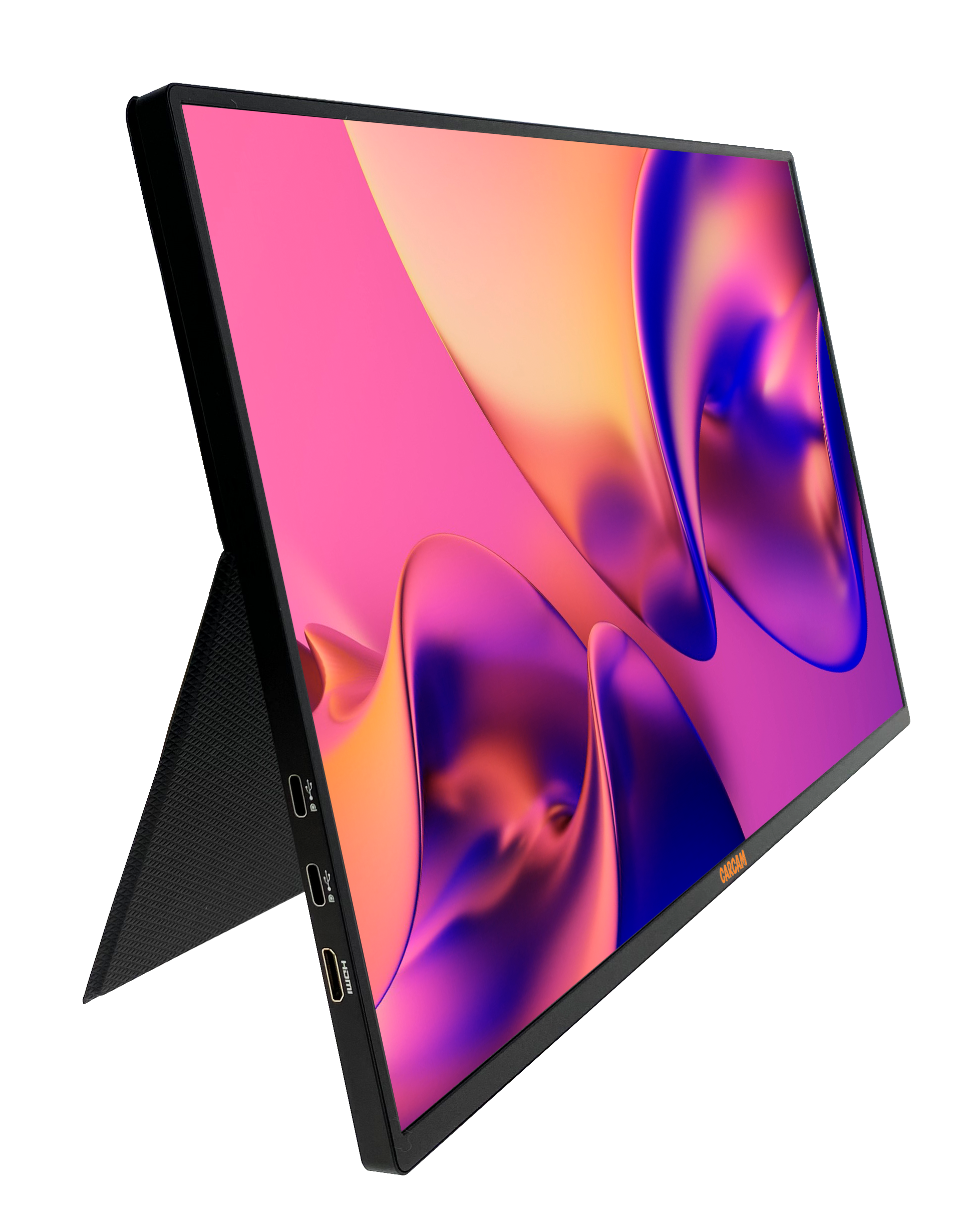 CARCAM 16'' IPS 1080P 60Hz Portable Monitor Type-C*2 miniHDMI for PC Laptop Phone (CCL160FA)