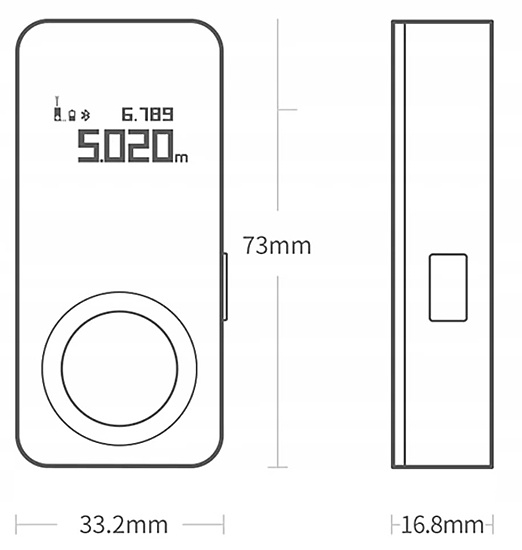 Xiaomi Hoto Smart Laser Measure EU (QWCJY001)