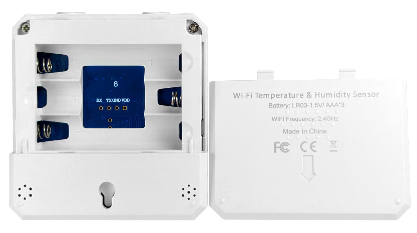 CARCAM Tuya Wi-Fi Temperature and Humidity Sensor TH01