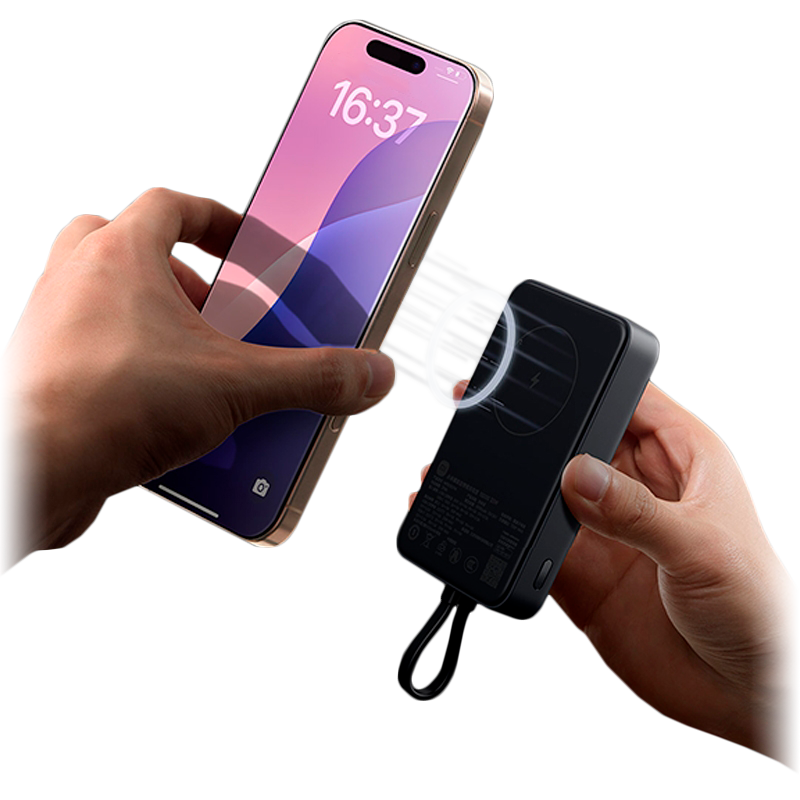 Xiaomi Magnetic Power Bank with Built in Cable 10000mAh 33W (WPB1007MI) Dark Grey