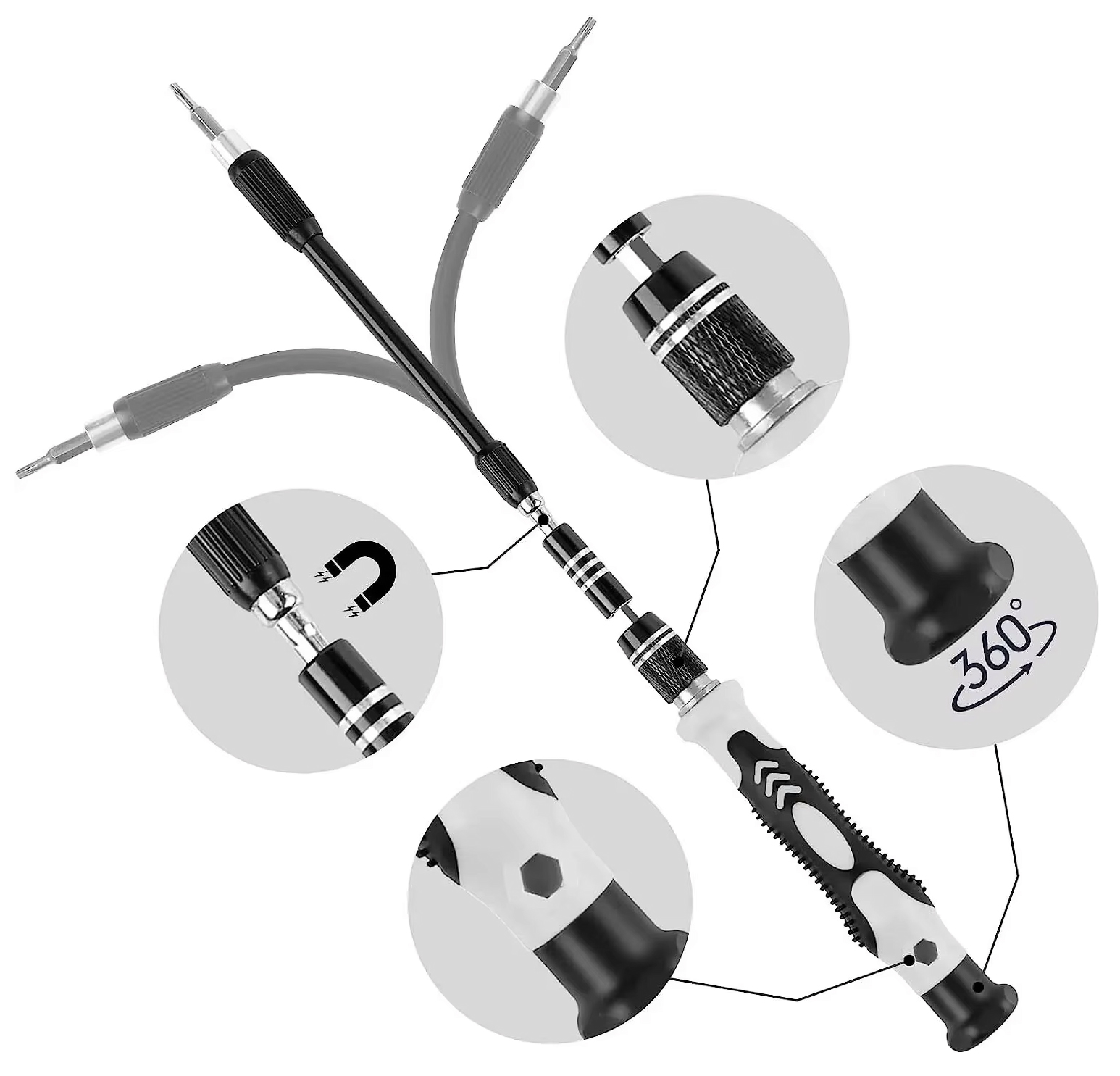 Xiaomi Screwdriver Set 117 in 1 (XMMTT117) Grey