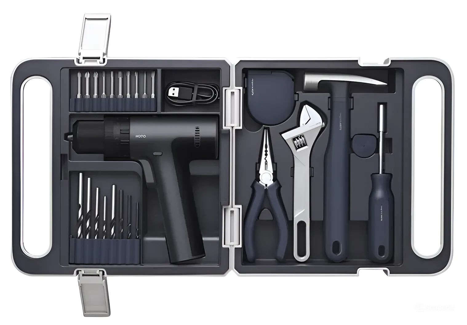 Xiaomi Hoto Impact Drill Tool Box (QWDZGJ002) Gray