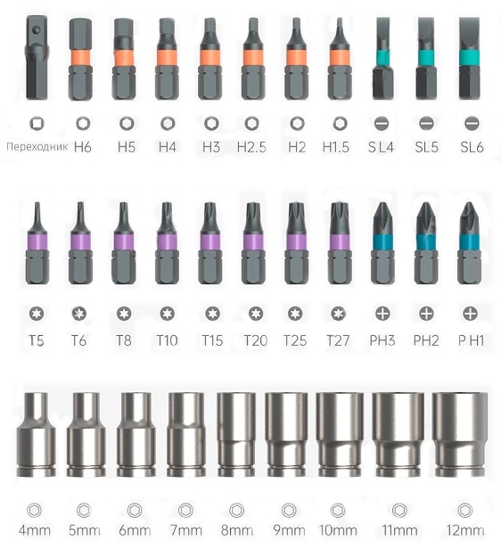 Xiaomi Duka RS2 Набор инструментов 