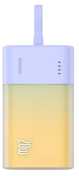 Xiaomi Baseus Pocket Fast Charging Power Bank Type-C 5200 mAh (PPKDC05L) Purple