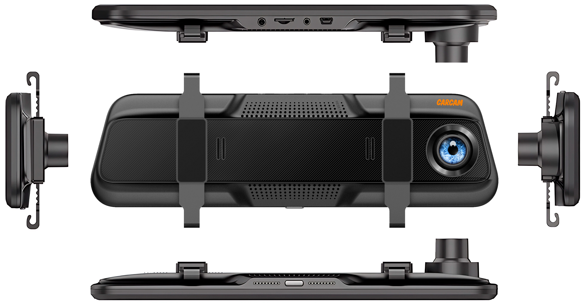 CARCAM 4K+FHD WiFi GPS Mirror Dash Cam Z8 Pro