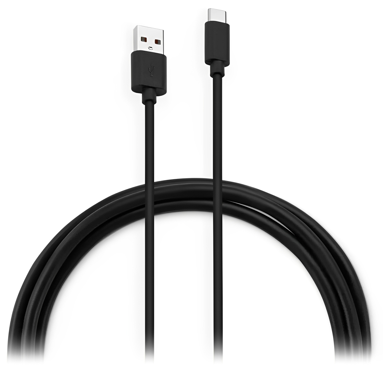 Кабель зарядный USB Type-c 1m черный