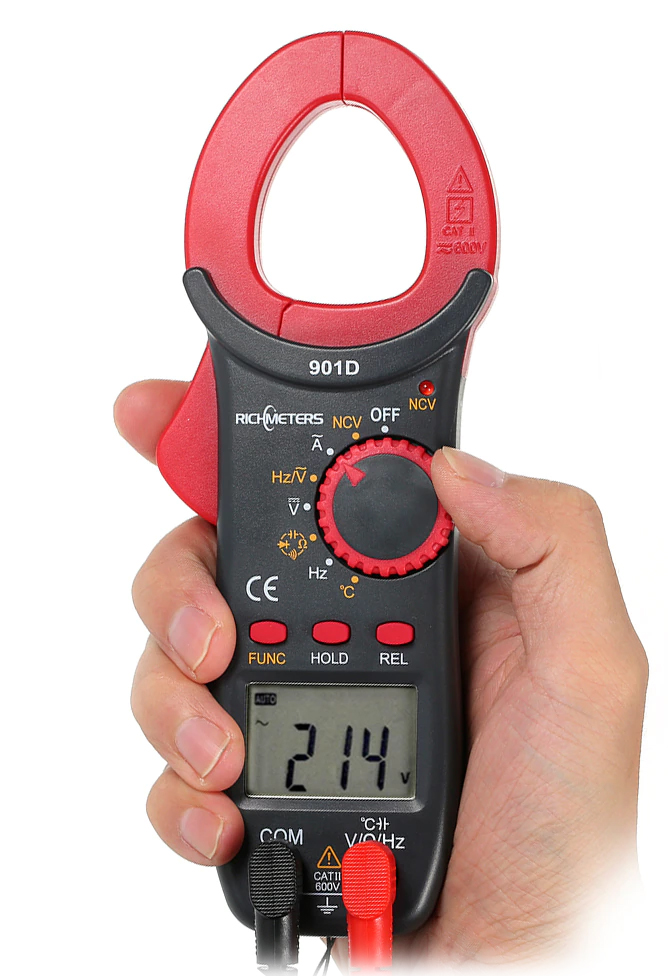 RichMeters RM901D Цифровые токовые клещи