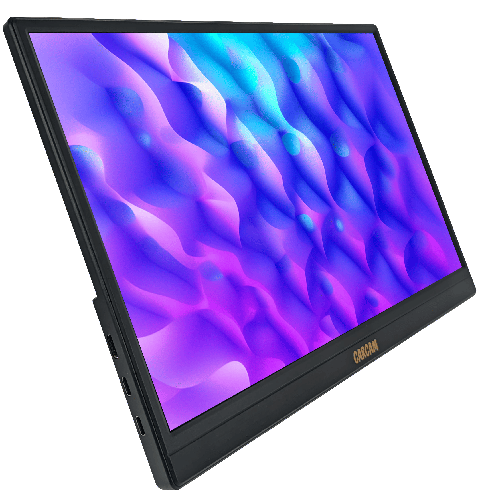 CARCAM 15.6'' IPS 1080P 60Hz Portable Monitor Type-C*2 miniHDMI for PC Laptop Phone (CCEP156FA)