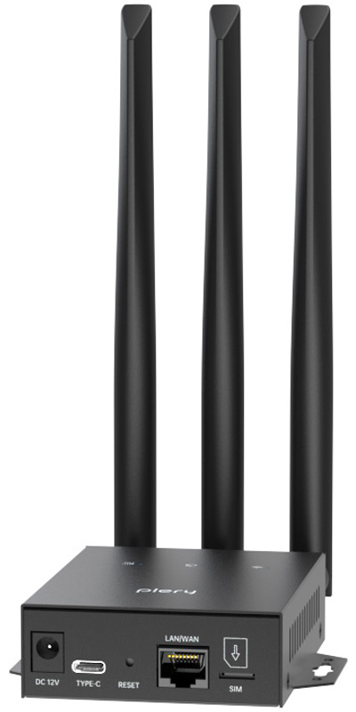 Plery Industrial 4G Router (WS-G R-802) EAU