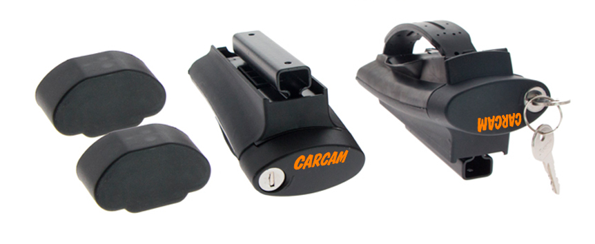 Багажник на рейлинги CARCAM RAIL 8102C+B1 1200 мм 1 поперечина