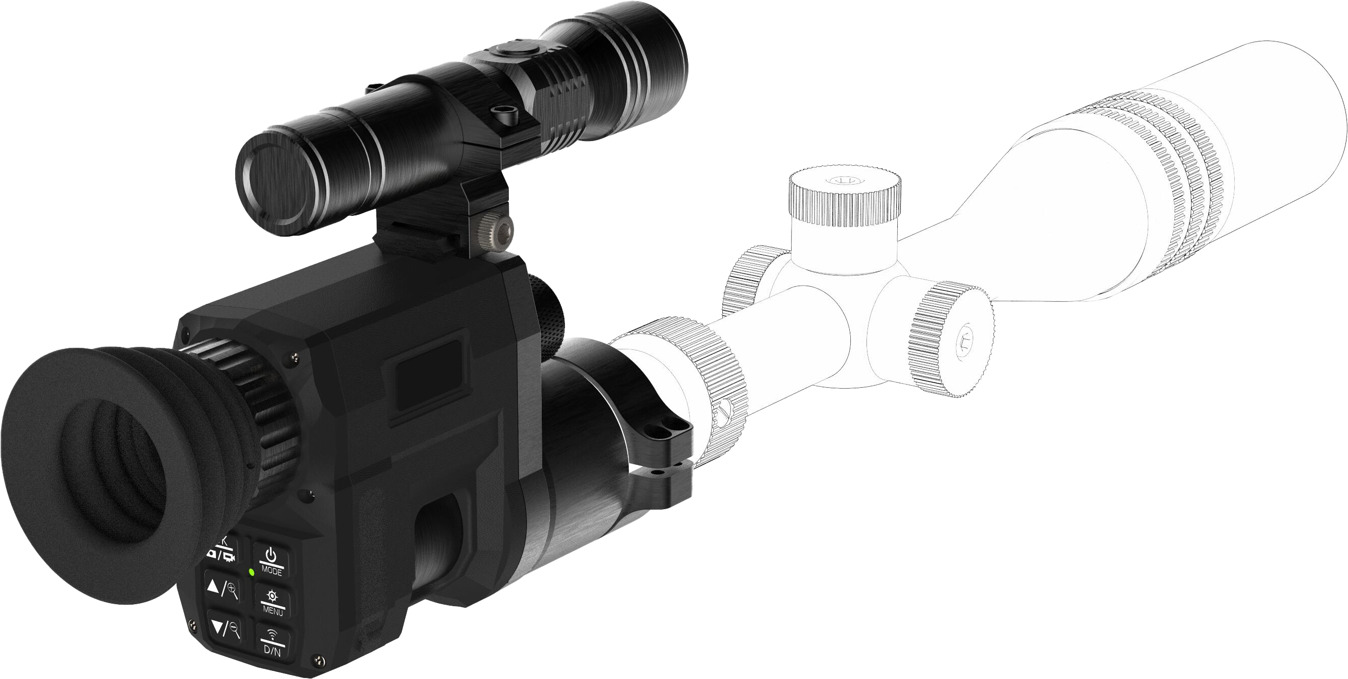 Suntek Night Vision Riflescope NV3000