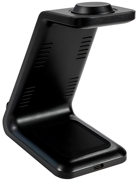 Wekome Pop Digital Series 3-in-1 Wireless Charger (WP-U168) Black
