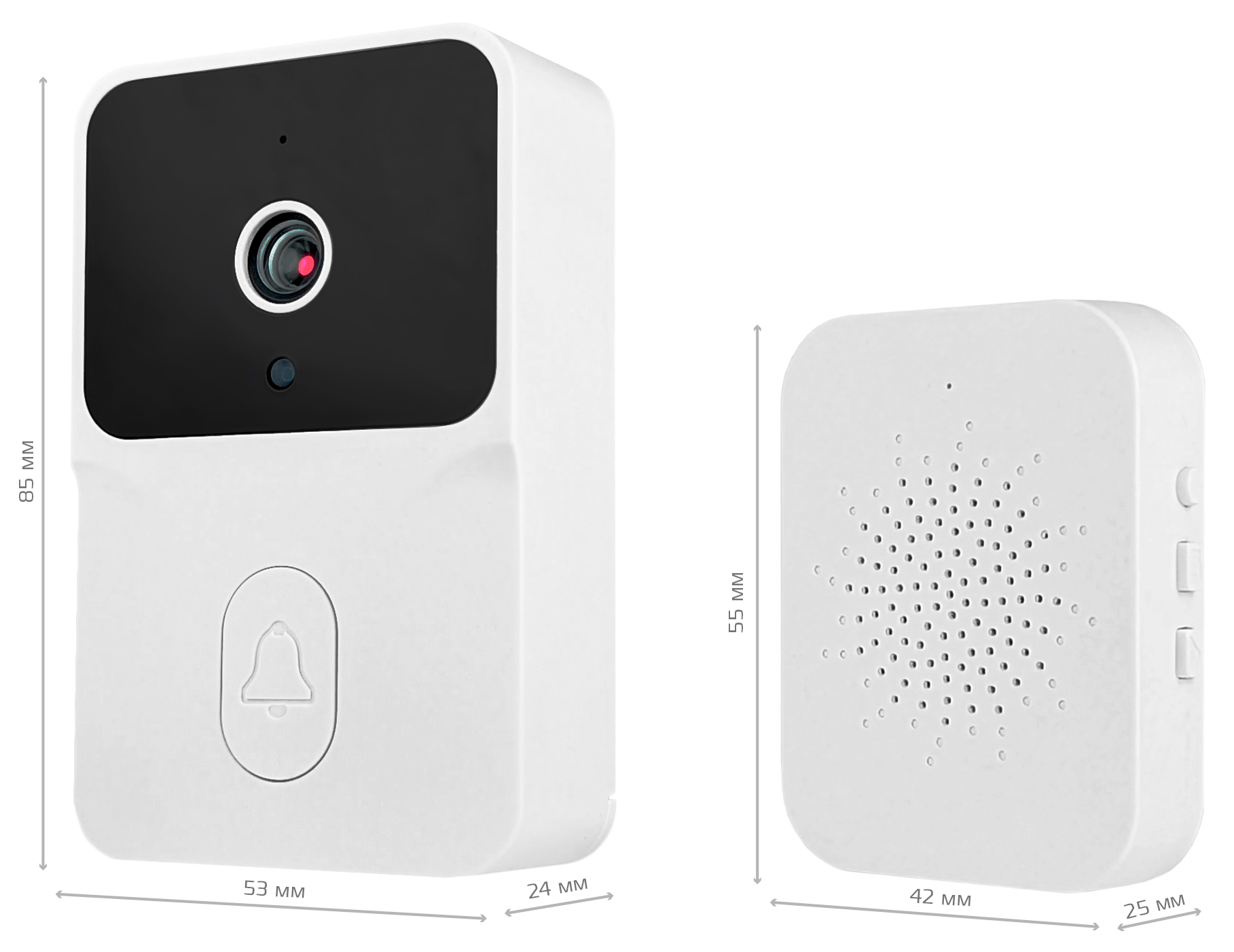 CARCAM Tuya WIFI Video Doorbell ML1T