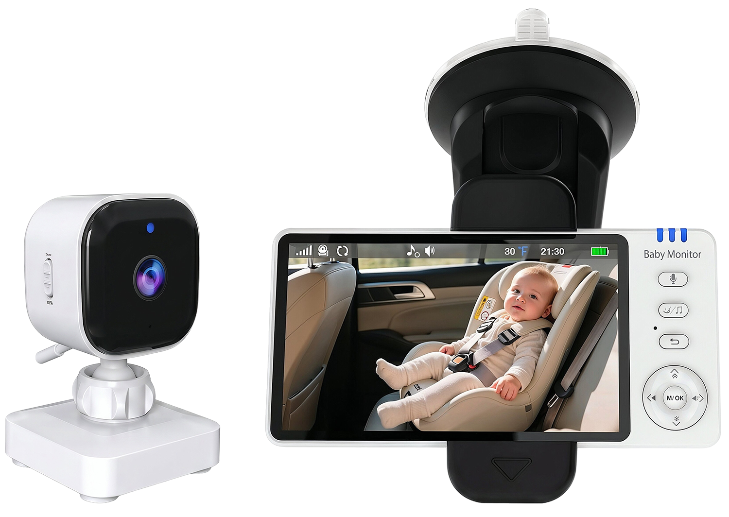 CARCAM Wireless Baby Car Monitor Camera 2000mAh (CCABM950)