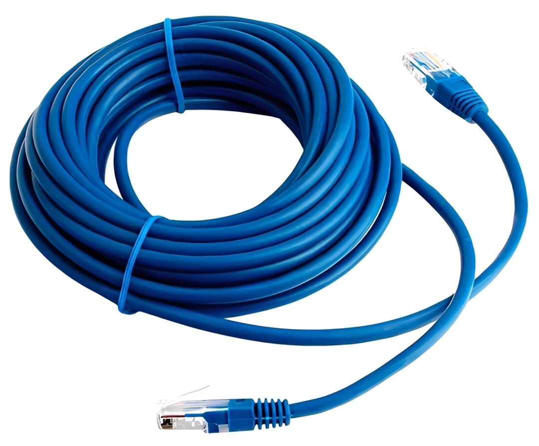 Кабель патч-корд U/UTP 5e кат. 10м синий